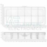 203-132F Plastic Components Box (O.D.:260x115x43.5mm) - Image 2