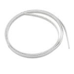 Gt2 Open Belt 6mm Wide 1 Meter, PU with Steel Core, White