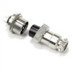 GX16 Metal Panel Connector