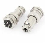 GX12-6 Pole Metal Male Female Panel Connector - Image 3