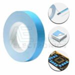 12mm Blue Thermal Double-Sided Tape - 25 Meter - Image 2