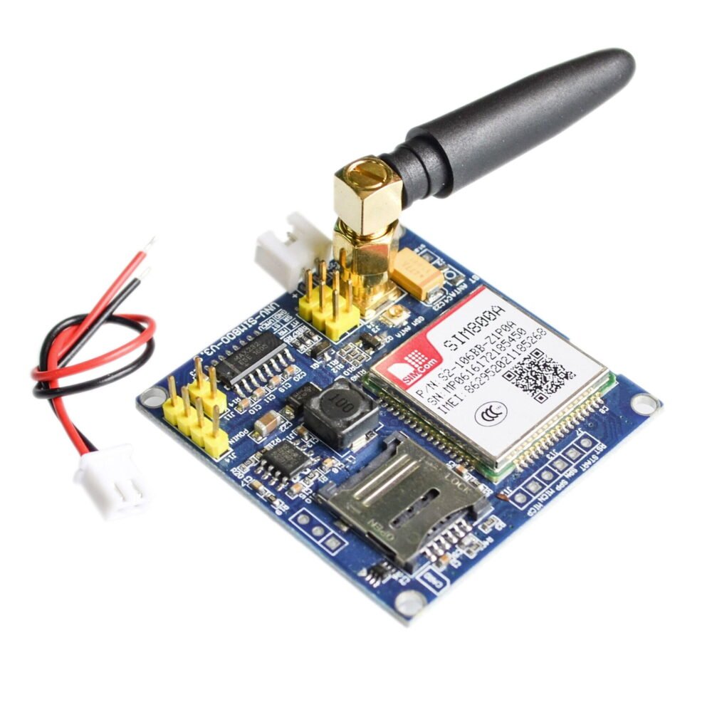 SIM800A module SMS development board GSM GPRS STM32 | Flux Electronix