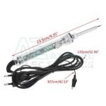 Adjustable Temperature Transparent Electric Soldering Iron 220V / 60W - Image 5