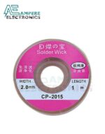 CP-2015 Desoldering Wick 2mm Width, 1M Length