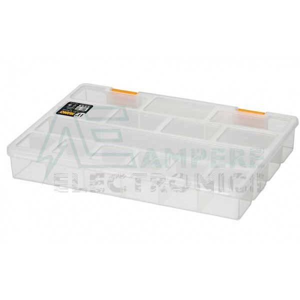 Mano S-ORG-11 Small Parts Organizer Box - 276x203x42mm | Flux Electronix