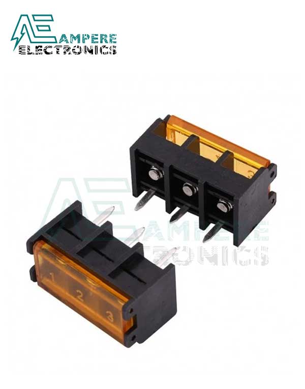 3Pin Barrier Terminal Block With Cover