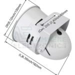 MS-290 AC 220V Mini Motor Siren - Image 3