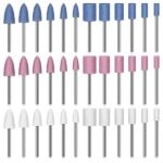 Ceramic Stone Grinding Bits, 3mm Shank