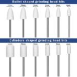 Ceramic Stone Grinding Bits, 3mm Shank - Image 2