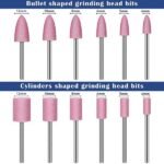 Ceramic Stone Grinding Bits, 3mm Shank - Image 3