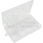 Plastic Storage Box, 10 Compartments, 132x72x32mm