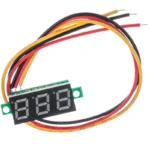 0-100Vdc Three Wire Digital Voltmeter 0.28 inch - Image 2