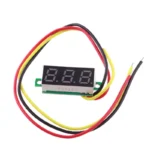 0-100Vdc Three Wire Digital Voltmeter 0.28 inch