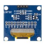 1.3 Inch OLED Display Module, Blue, 128X64, 4Pin, I2C - Image 2