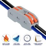 2 in 2 out WAGO PCT-222 Universal Compact Wire Wiring Connector - Image 4