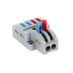 2 in 4 out WAGO LT-422 Universal Compact Wire Wiring Connector - Image 2