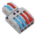 2 in 4 out WAGO LT-422 Universal Compact Wire Wiring Connector - Image 7