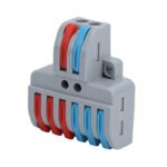 2 in 6 out WAGO SPL-62 Universal Compact Wire Wiring Connector