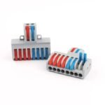 2 in 8 out WAGO SPL-82 Universal Compact Wire Wiring Connector - Image 3