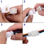 2.8mm Connector Male And Female 6Pin With Wire - Image 2