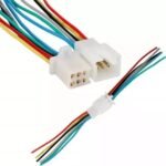 2.8mm Connector Male And Female 6Pin With Wire