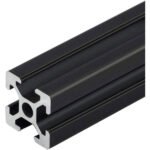 2020 V-Slot Aluminum Profile Extrusion (1M - Black Anodized)