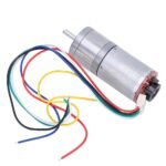 25GA370 DC Gear Motor With Encoder 280RPM 12Vdc - Image 3
