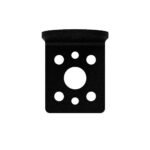 25GA370 Geared Motor Holder Bracket Right Angle - Image 6