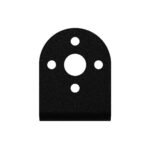 25GA370 Geared Motor Holder Bracket Right Angle - Image 4