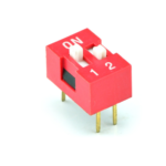 2Way DIP Switch, SPST, 2.54mm Pitch - Image 3