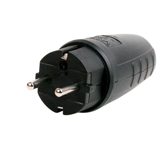 2pin Male Electrical Plug Connector 16A HQ - 220V | Flux Electronix