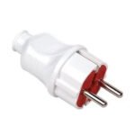 2pin Male Electrical Plug Connector 16A - 220V - Image 2