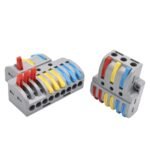 3 in 6 out WAGO SPL-63 Universal Compact Wire Wiring Connector - Image 2