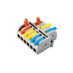 3 in 6 out WAGO SPL-63 Universal Compact Wire Wiring Connector - Image 4
