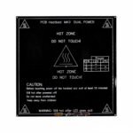 3D Printer MK3 Aluminum HeatBed 214x214x3mm - Dual Supply