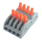 4 in 4 out WAGO PCT-224 Universal Compact Wire Wiring Connector - Image 6