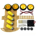 4WD Robot Car Kit - Double Layer - Image 2