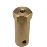 5mm Brass Hex Coupling - Large - Image 2