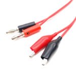 Banana Plug to Alligator Clip Test Leads 1m Length - Image 6