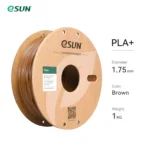eSUN Brown PLA+ 3D Filament, 1.75mm, 1kg/Roll
