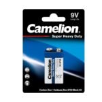 Camelion Super Heavy Duty 9V Battery, 6F22