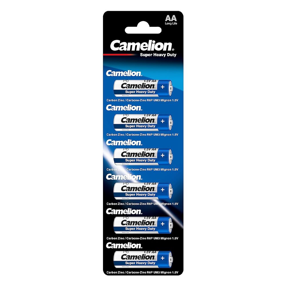 Camelion Super Heavy Duty , Size AA-1.5V - 6Pcs (R6P-BP1) main view