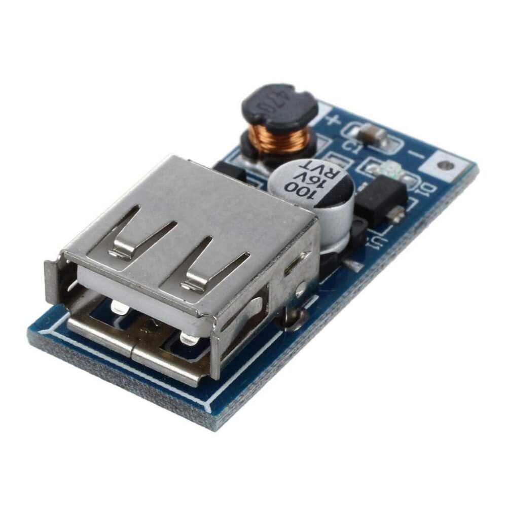 DC-DC USB Step-up Boost Module 0.9-5V to 5Vdc-600mA | Flux Electronix