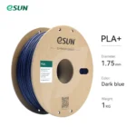 eSUN Dark Blue PLA+ Filament, 1.75mm, 1kg/Roll - Image 2