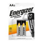 Energizer Alkaline Power AA Battery - Pack Of 2