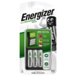 Energizer Maxi Charger With 4x AA 2000mAh Batteries