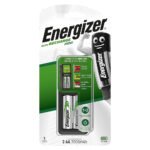 Energizer Mini Charger With 2x AA 2000mAh Batteries