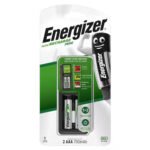 Energizer Mini Charger With 2x AAA 700mAh Batteries