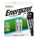 Energizer Rechargeable AAA Battery 800mAh - Pack of 2