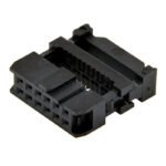 FC-10 Female IDC Connector with Strain Relief, 2.54mm Pitch